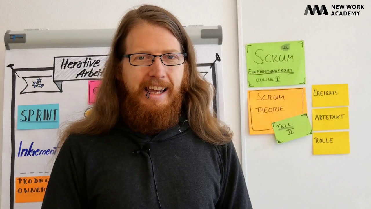 Scrum Foundation Kurs - Teil 5: Die Rollen Product Owner, Scrum Master und Team