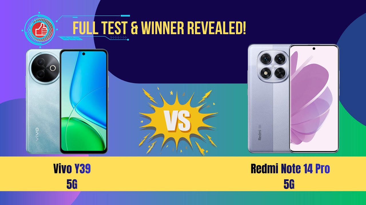 Vivo Y39 5G vs Redmi Note 14 Pro 5G | 2025 5G Smartphone Comparison 📱