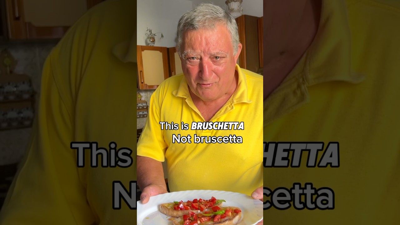 How to make BRUSCHETTA