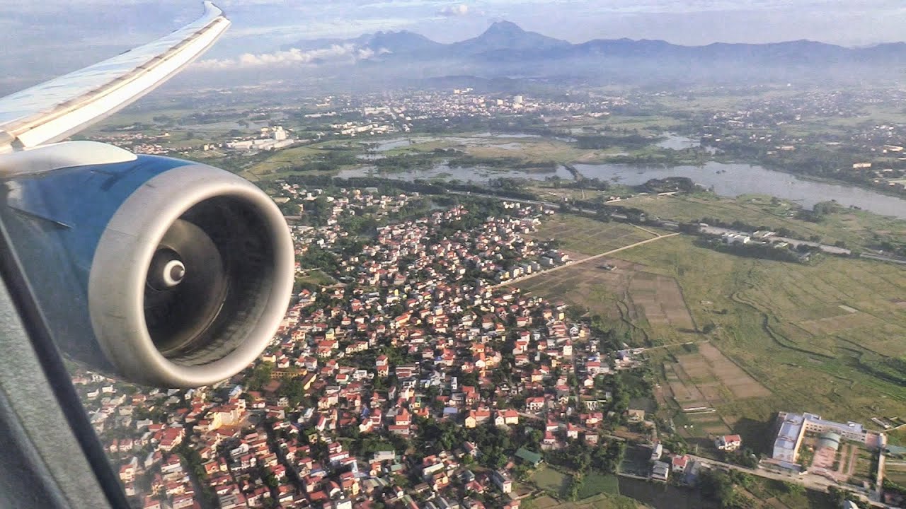 Vietnam Airlines B787 Landing Hanoi