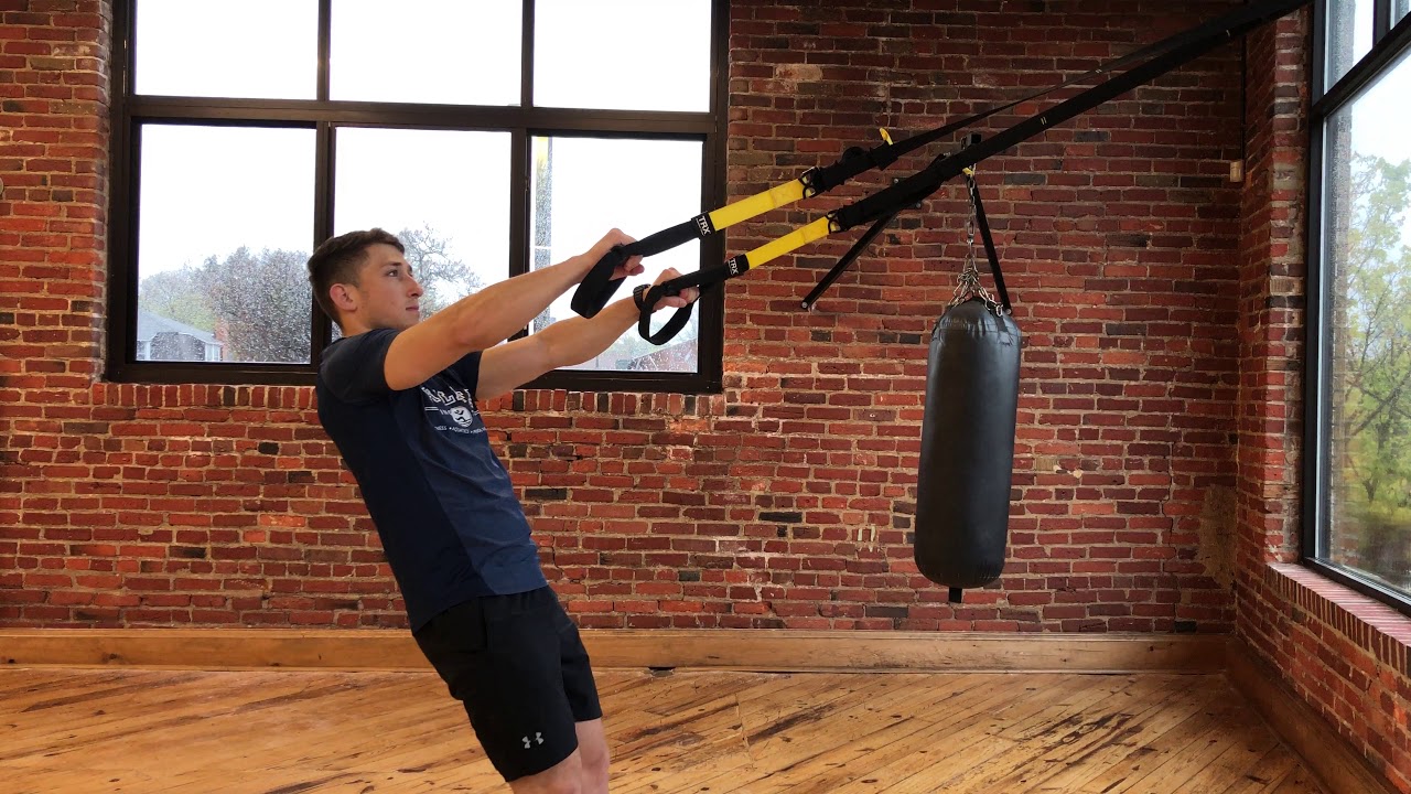 TRX High Row (with external rotation)