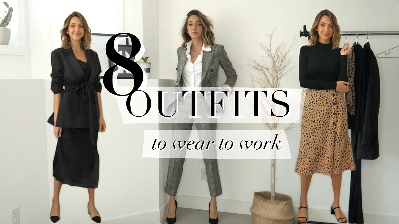 Stylish Work Outfits 2020 | what to wear to the office