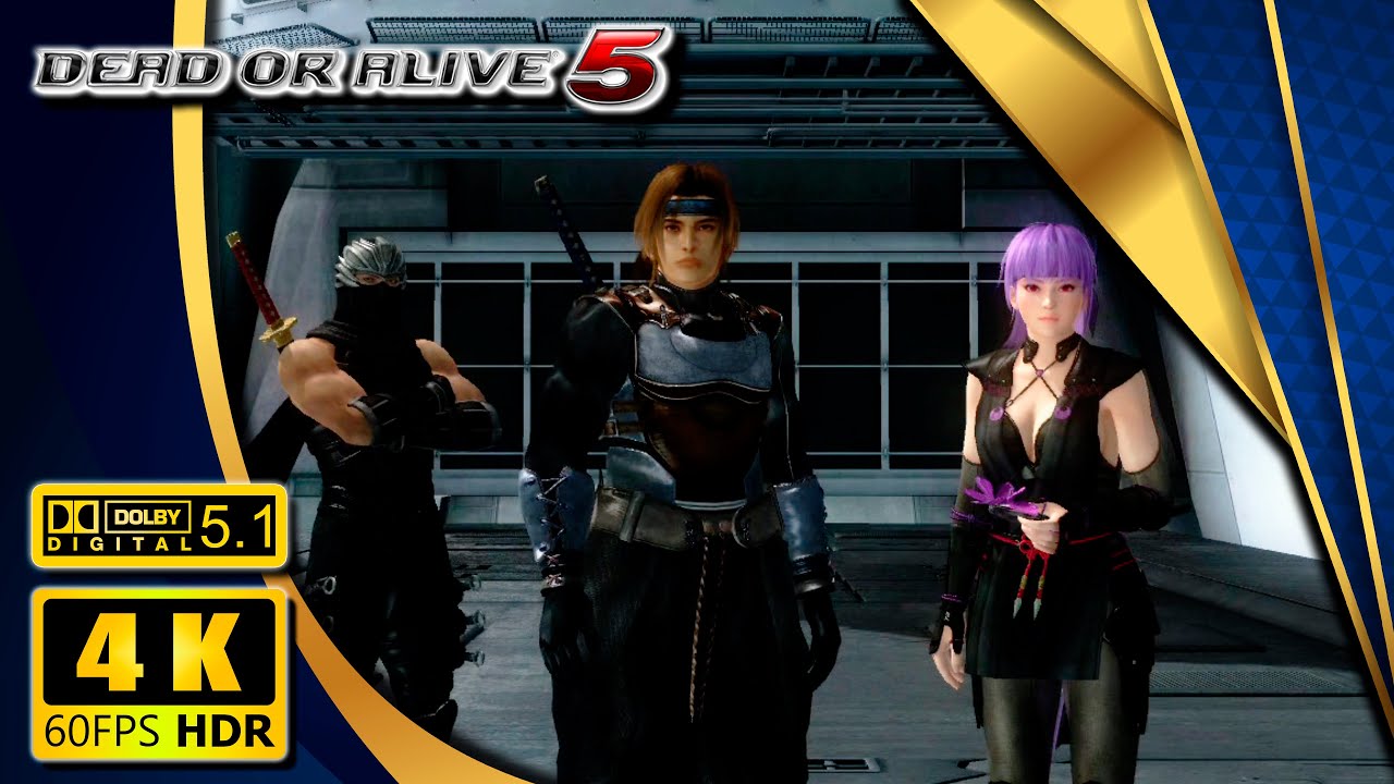 Dead or Alive 5 (Story Mode) (PlayStation 3) 【Longplay】