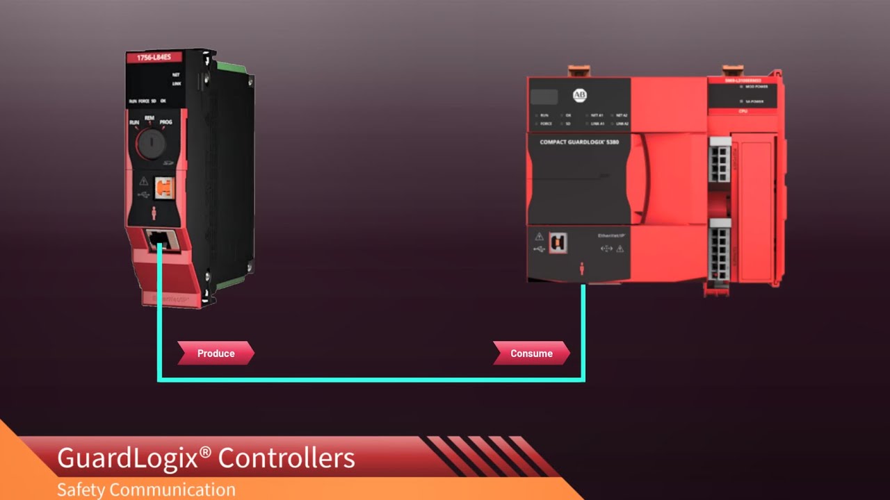 GuardLogix Safety Produce Consume Demonstration