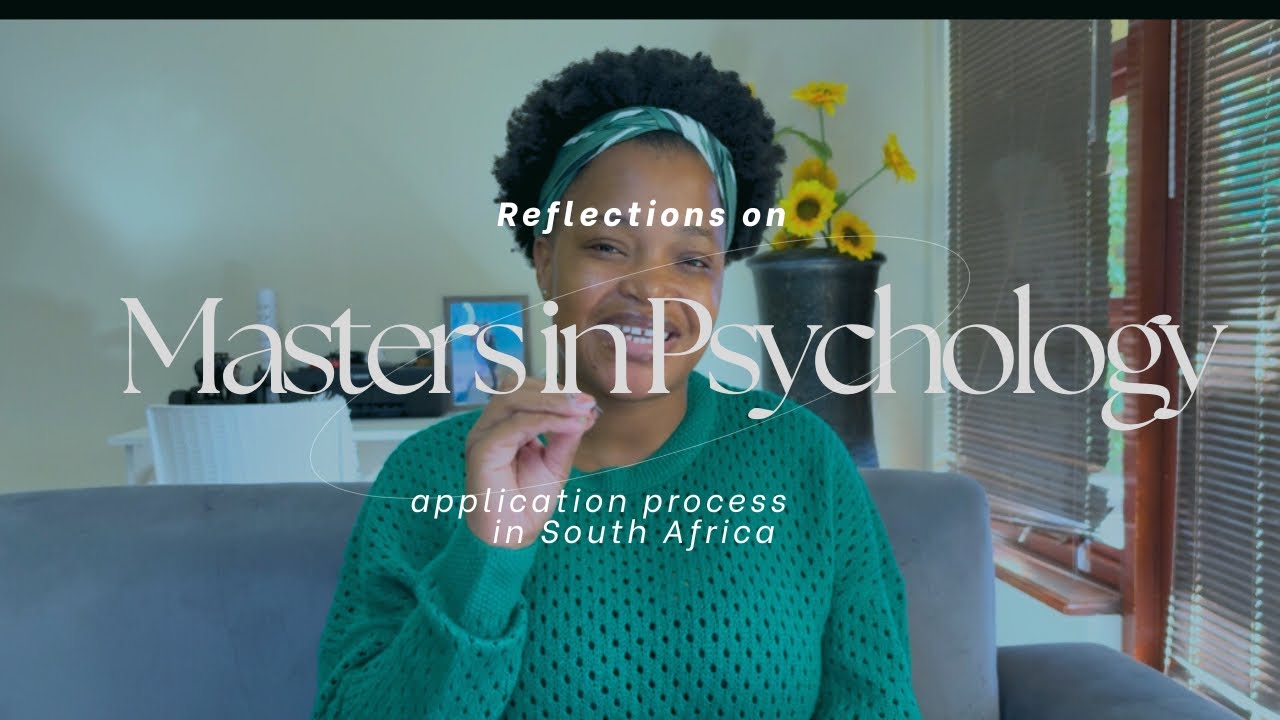 Becoming a Psychologist in SA || Masters Application Experience || Tips and Lessons