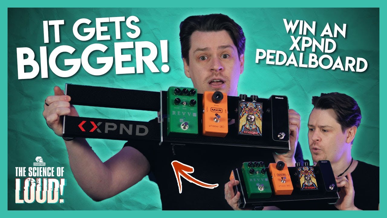 Pedalboards that GROW with your Pedal Collection  | XPND Pedalboards + PRIZES! [CLOSED]