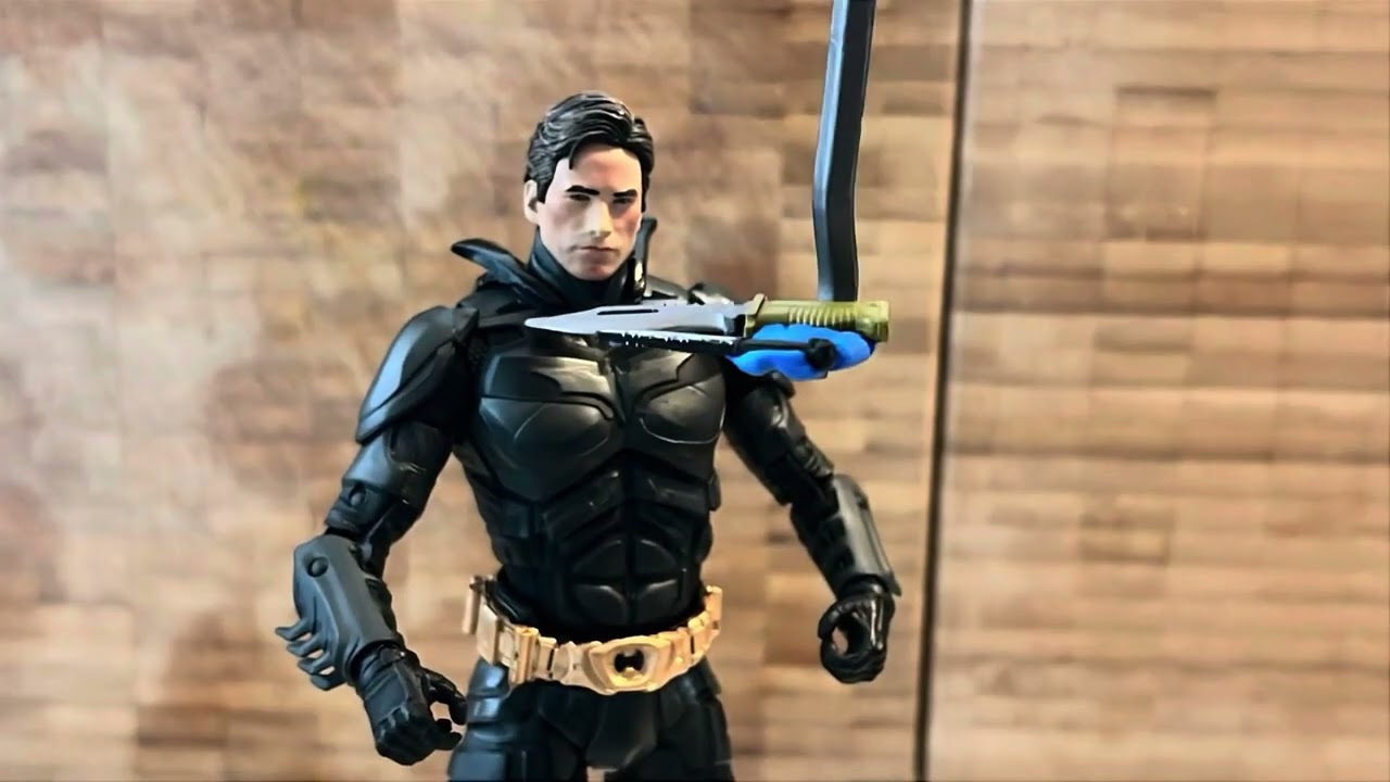 The dark knight Batman vs deathstroke