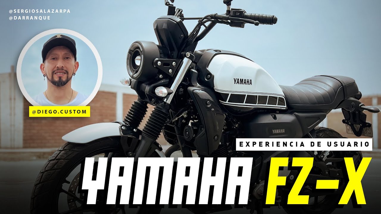 Experiencia de Usuario YAMAHA FZ-X