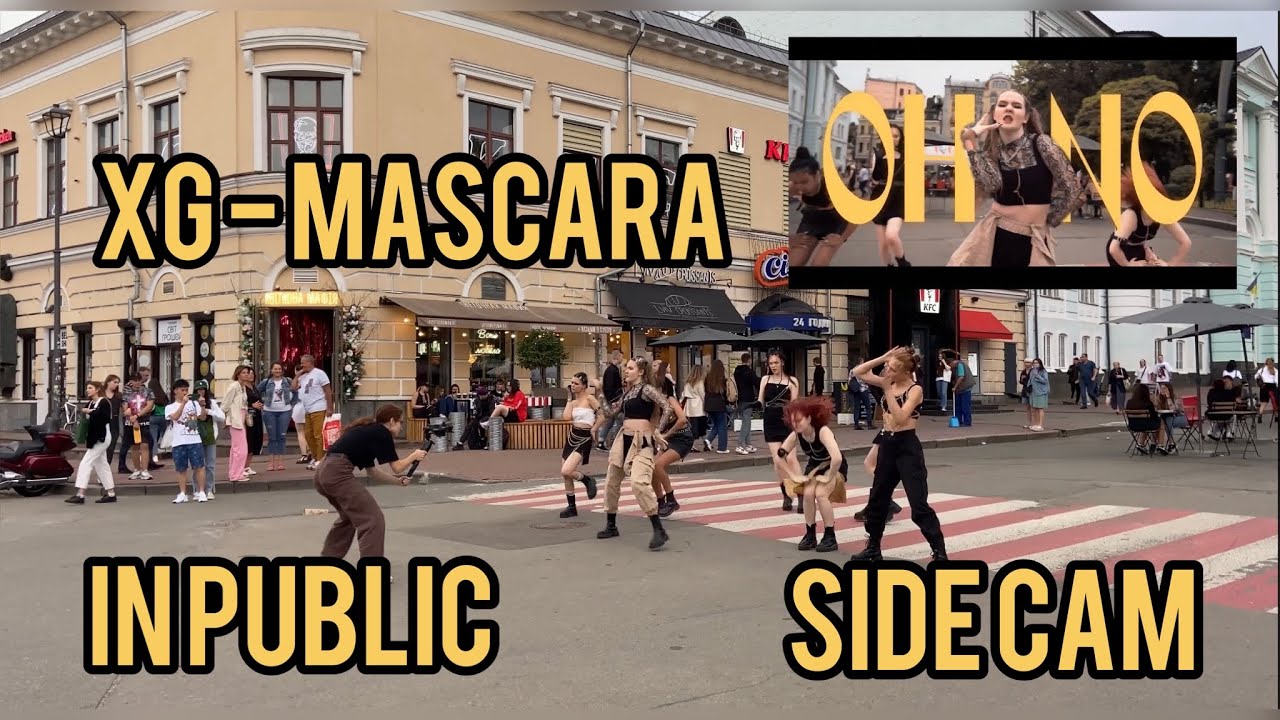 [DANCE COVER IN PUBLIC UKRAINE] XG - MASCARA (SIDE CAM) by Young Nation and DESIRE