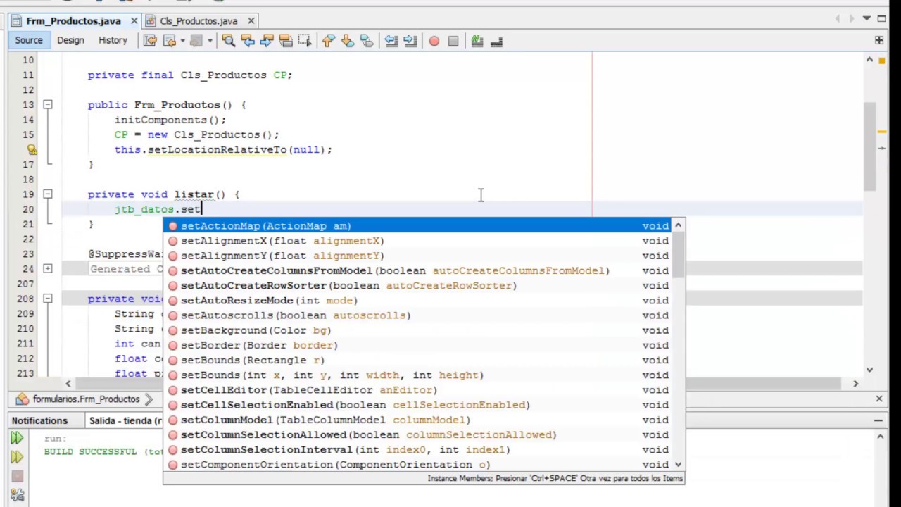 Listar datos en Java desde MySQL - Optimo (Parte 1)