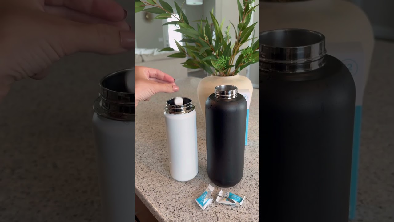 Bottle cleaning tablets !!🍾🧽💊 #coolgadgets #amazonfinds #hometech #consumertech #portable #cool
