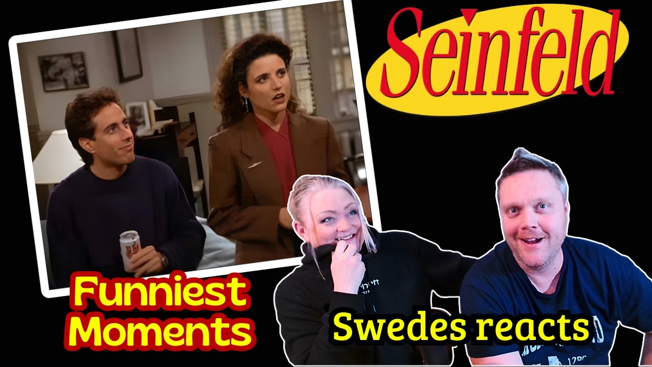 Swedish couple reacts to TOP 25 Seinfeld moments Part 1