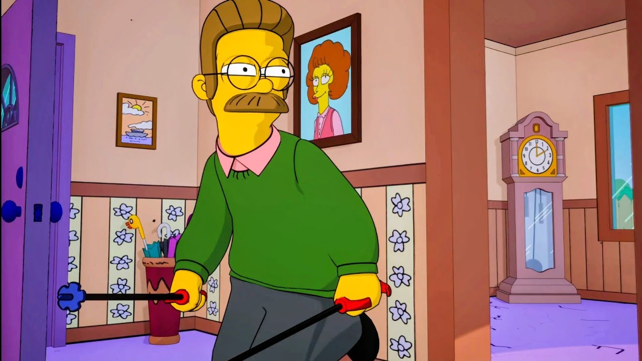 NED FLANDERS , FLANDERS HOUSE , WITCH MARGE , EVERGREEN TERRACE... | THE SIMPSONS X FORTNITE SEASON