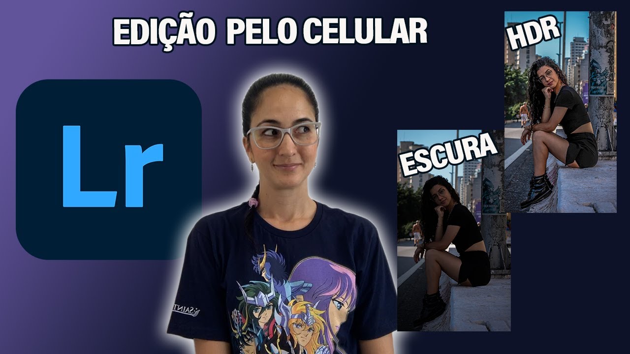 Como Editar Fotos pelo Celular - Lightroom Editor de fotos [Fotos escuras e Efeito HDR] Mônica Góis