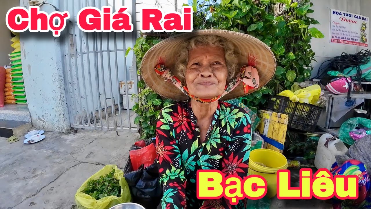 Chợ Giá Rai Bạc Liêu Người Lớn Tuổi Khó Khăn Hạnh Phúc Nhận Quà Từ Mỹ | Khương Nhựt Minh