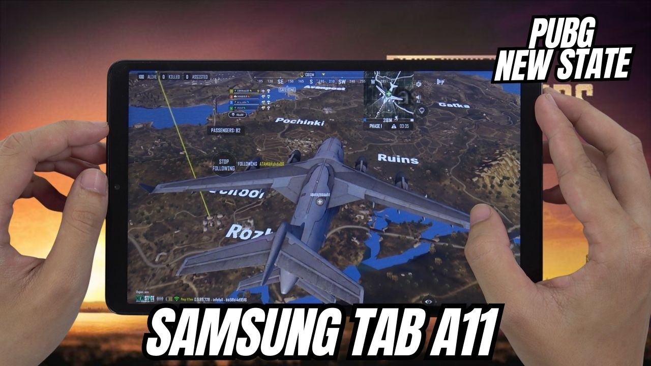 Samsung Galaxy Tab A11 Test Game PUBG New State | Helio G99 Performance