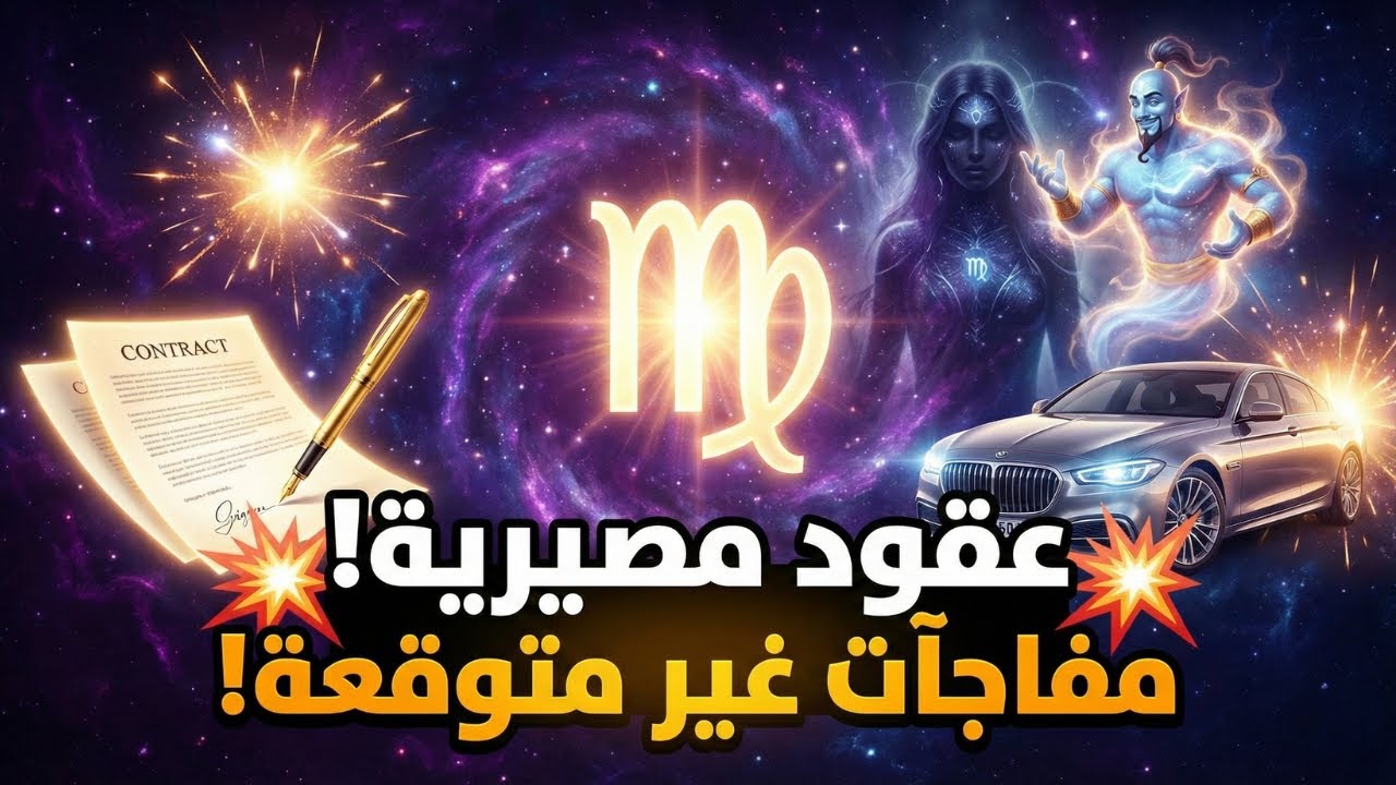برج العذراء ♍ اقسام من العالم الاخر💥حضور جنيه لمساعدتك ❓امضاء اهم عقود بحياتك ✍️ مفاجآت 🎁 شراء 🚘 