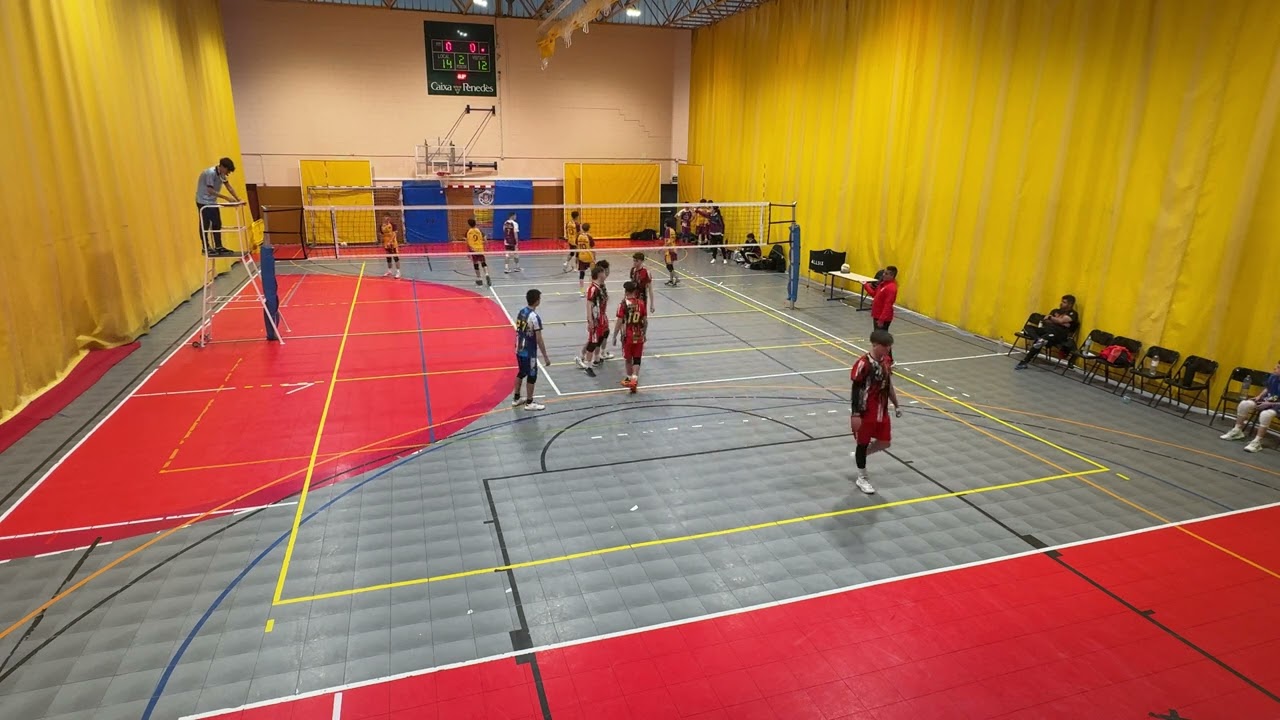 14/12/2024 2ª JUVENIL MASCULINO 1-3 CV RUBI VS CV SANT ADRIÀ