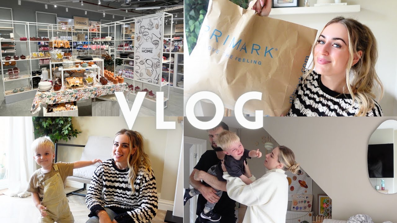 WEEKLY VLOG | Toddler Mum Real Life, Tantrums, Primark New In, Hnm Home, Day In The Life