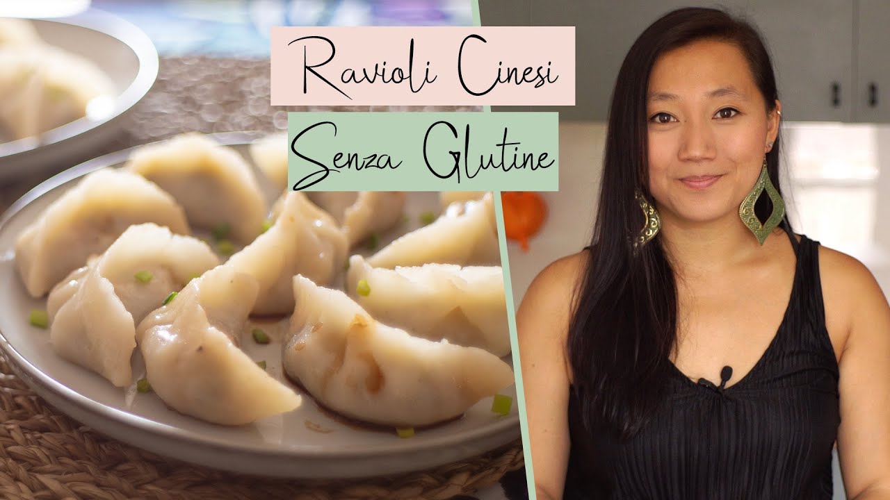 RAVIOLI CINESI SENZA GLUTINE | con farina di riso | vegetariani