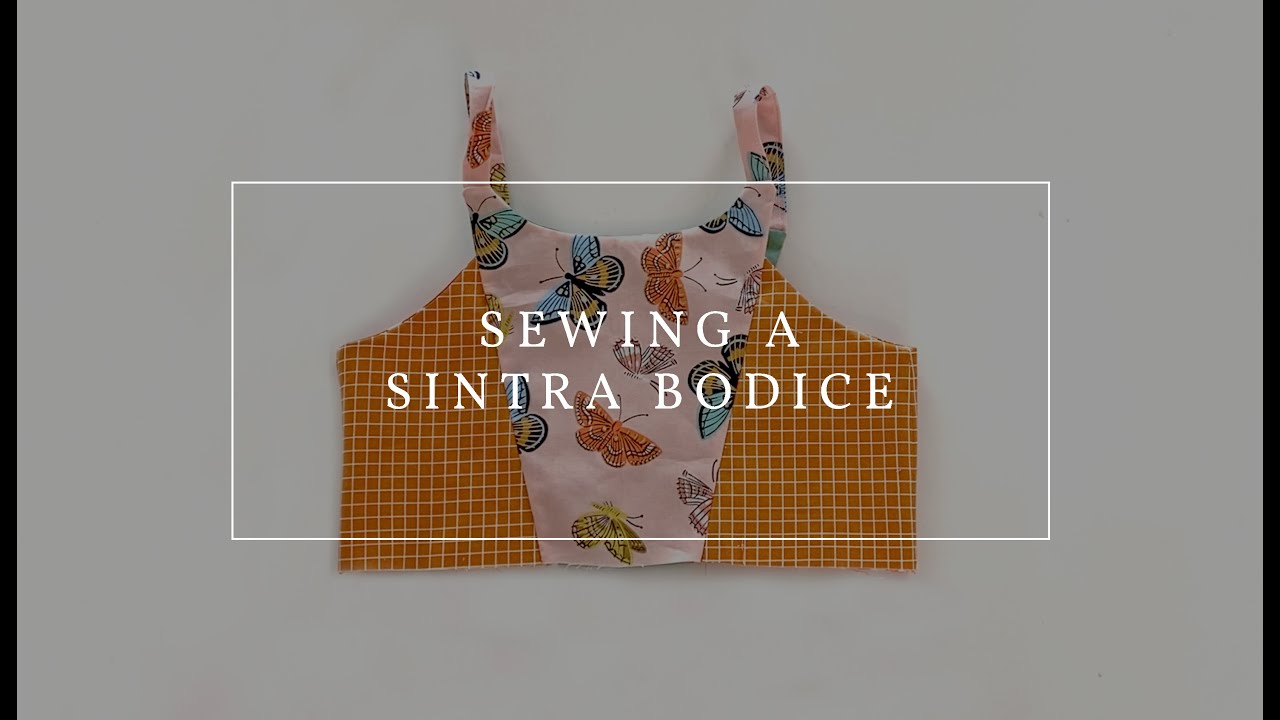 How to Sew the Sintra Dress Bodice / Little Lizard King
