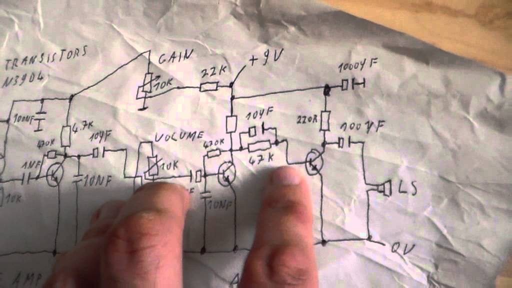 Schematic of the shortwave receiver