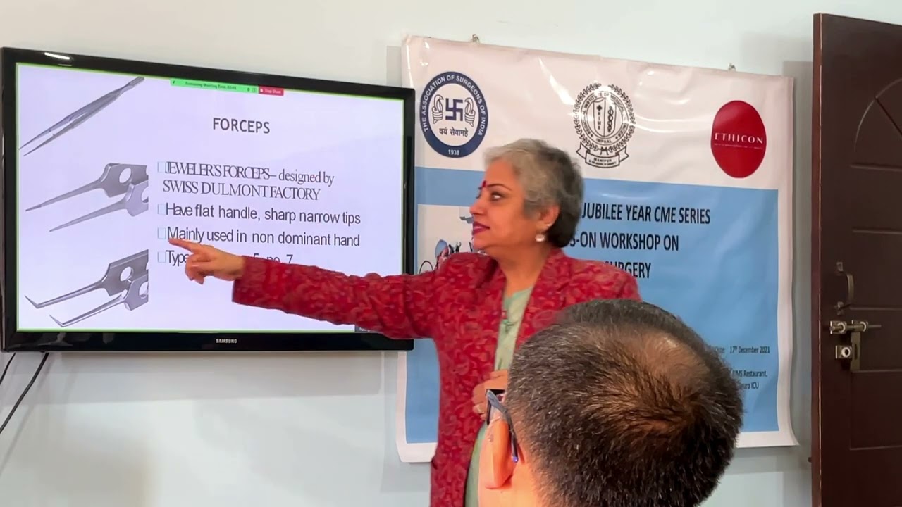 Microvascular Surgery Basics by Dr. Anjana Malhotra