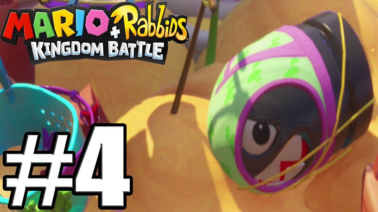 Mario + Rabbids Kingdom Battle Gameplay Walkthrough Part 4 World 2