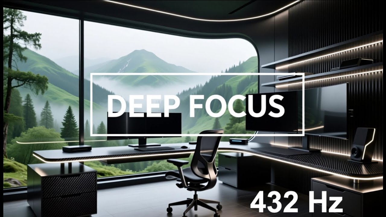 Deep Focus Music for Studying & Work (432 Hz) &ndash; Concentration, Productivity, Calm #432hz