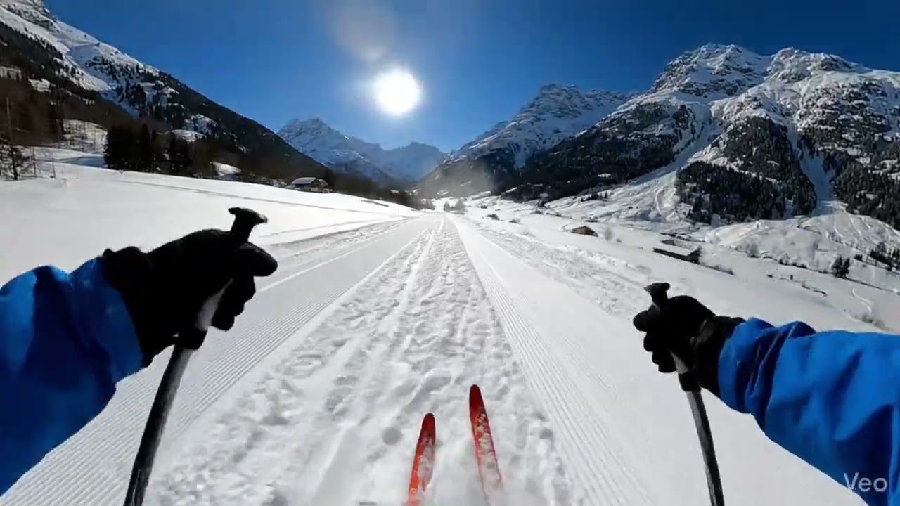 Switzerland Cross Country Skiing Meditation: Study #21