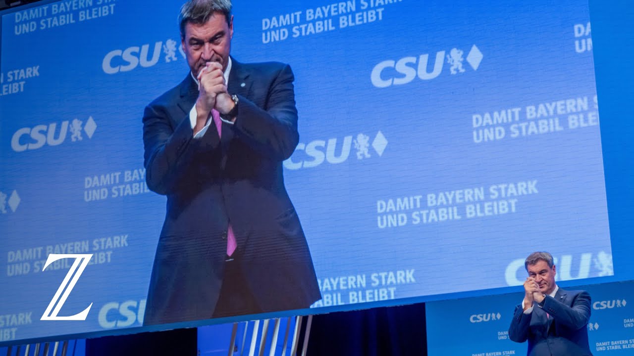 CSU-Parteitag: Markus S&ouml;der erneut zum Parteivorsitzenden der CSU gew&auml;hlt