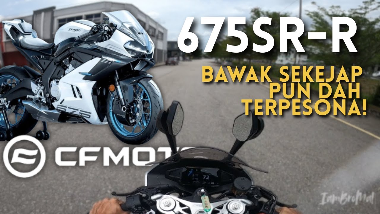CFMOTO 675SR-SR First Impression, naik sekejap pon dah rasa best!