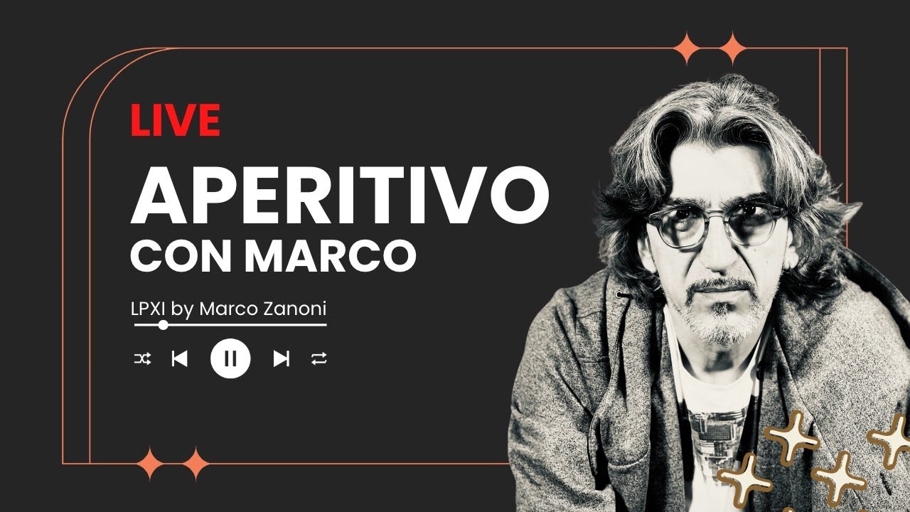 Aperitivo con Marco 30/11/2025 - OFFERTE BLACK FRIDAY!