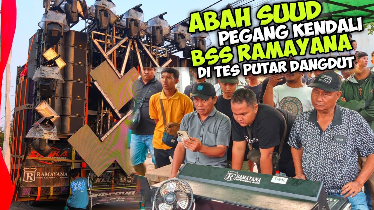 Abah Suud Turun Tangan,,BSS RAMAYANA Langsung di Tes Putar Dangdut 