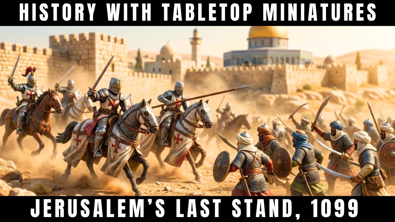 375 Knights vs  26,000 Muslims: The Charge That Saved Jerusalem
