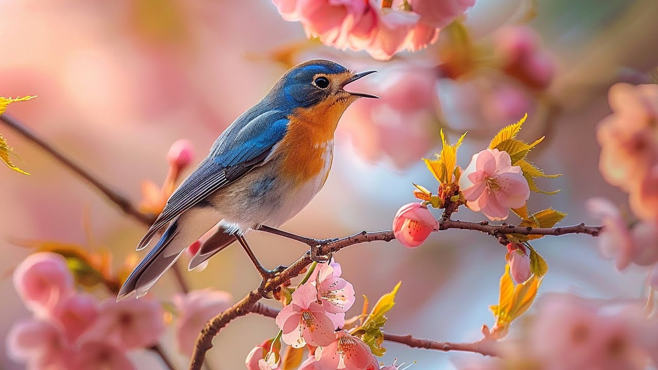 🌿 Tranquil Morning Breeze | Soothing Piano & Gentle Birdsong for Deep Relaxation & Soul Awakening🎹🐦✨