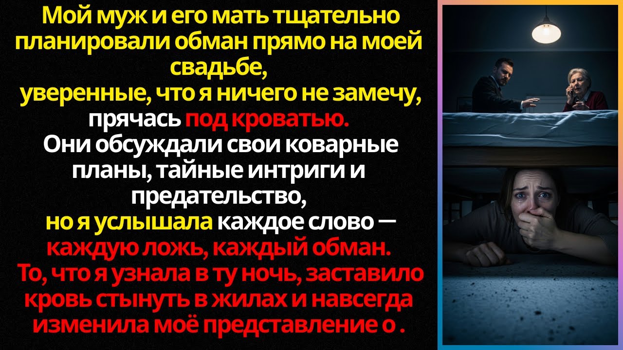 «Мой муж и свекровь предали меня в нашу первую брачную ночь!»