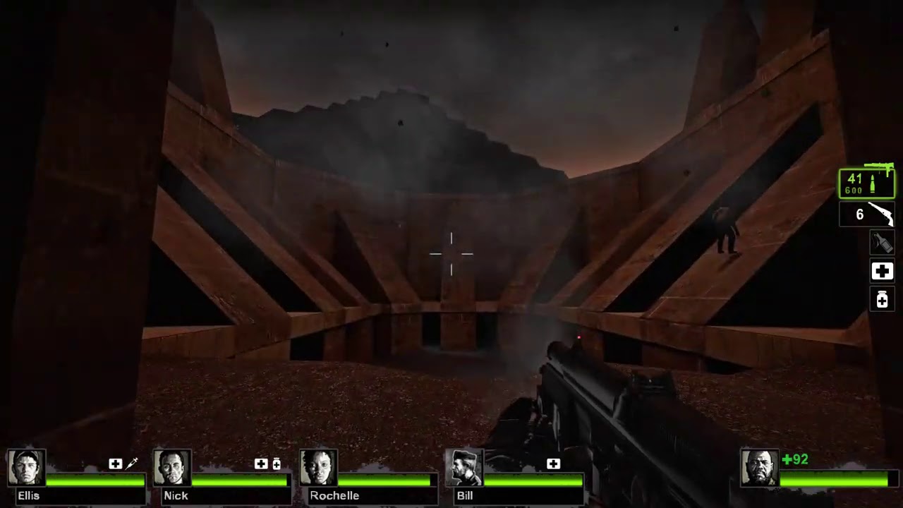 Left 4 Dead 2 Mob Stadium 2012 WormWood With all 8 survivors