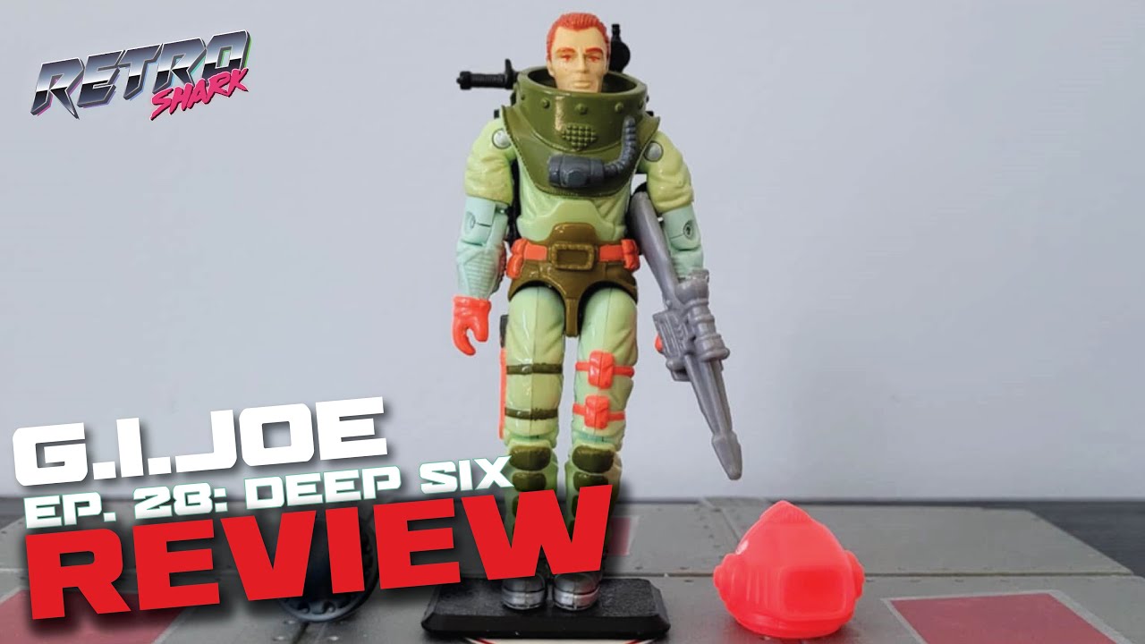 G.I. JOE Deep Six (1989) Action Figure Review [Episode 28] - RetroShArK