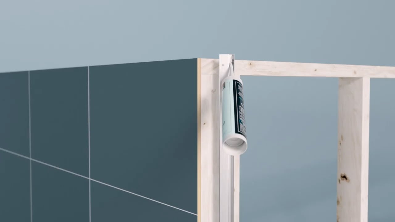 8. Montering av utvendig hj&oslash;rneprofil   Fibo veggsystem