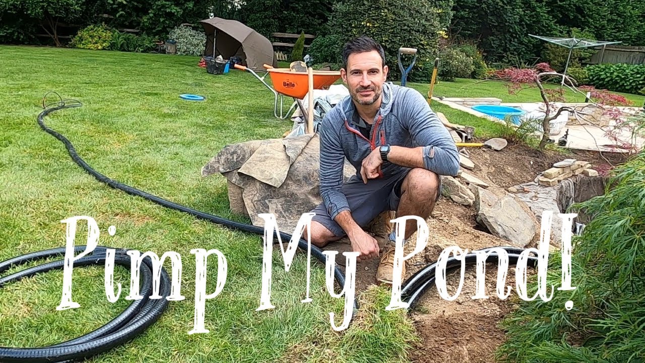 Pimp My Pond! Pond re-design & construction part #2: lining & edging.