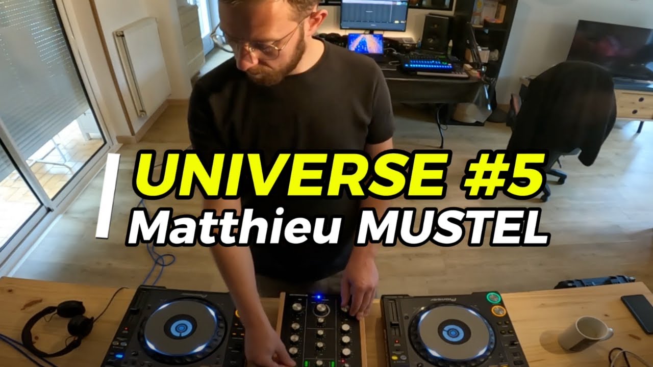 UNIVERSE #5 - | minimal, deep & Melodic Techno DJ Set | Rotary Mixer (Headliner R2) #rotary #mix