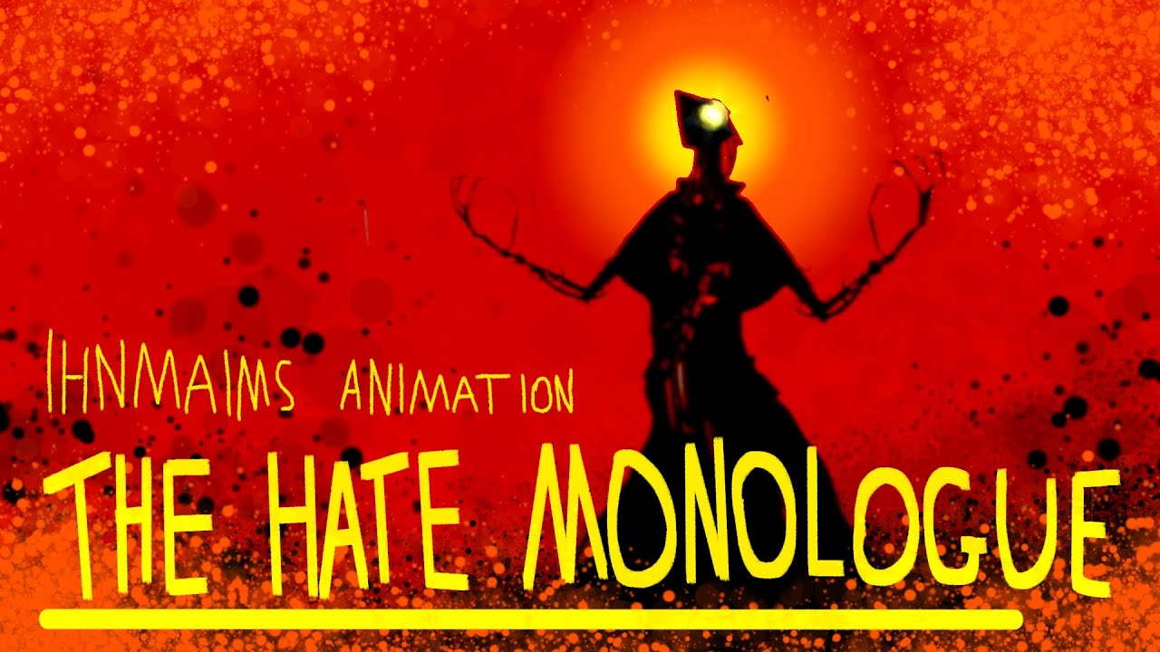 The hate monologue | I have no mouth and I must scream animation [Original animatic by @eggonalegg ]