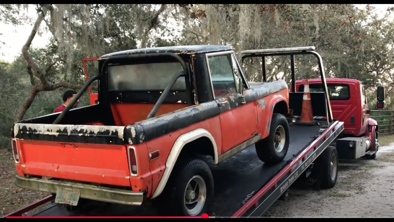 WE RESCUE A 1972 FORD EARLY BRONCO and a MUSTANG