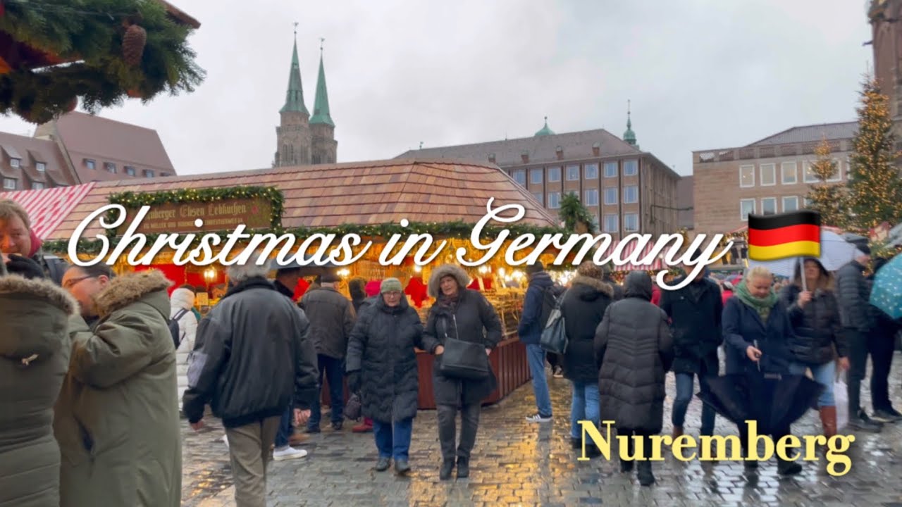 🎄 Nuremberg Christmas Market 🇩🇪 | Germany’s Most Magical Christkindlesmarkt