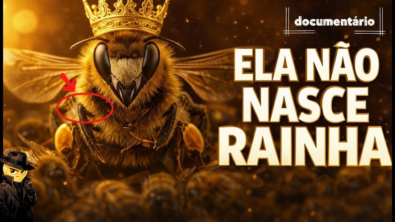 Como uma Abelha Comum se Torna Rainha (O Segredo da Colmeia)