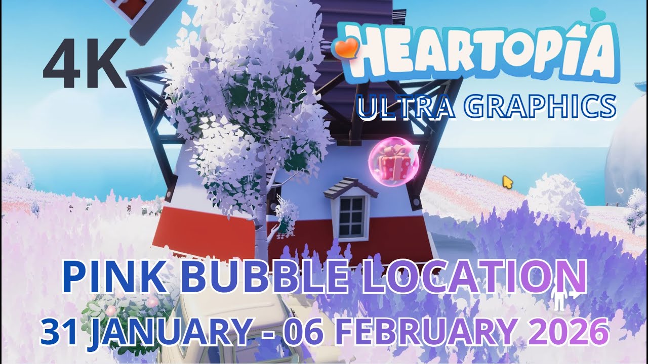WINTER FROST SEASON STARTED | HEARTOPIA | Pink Bubble Location WEEKLY 31 January - 06 February 2026