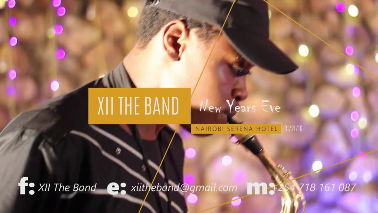 XII THE BAND new years eve Setup and Malaika