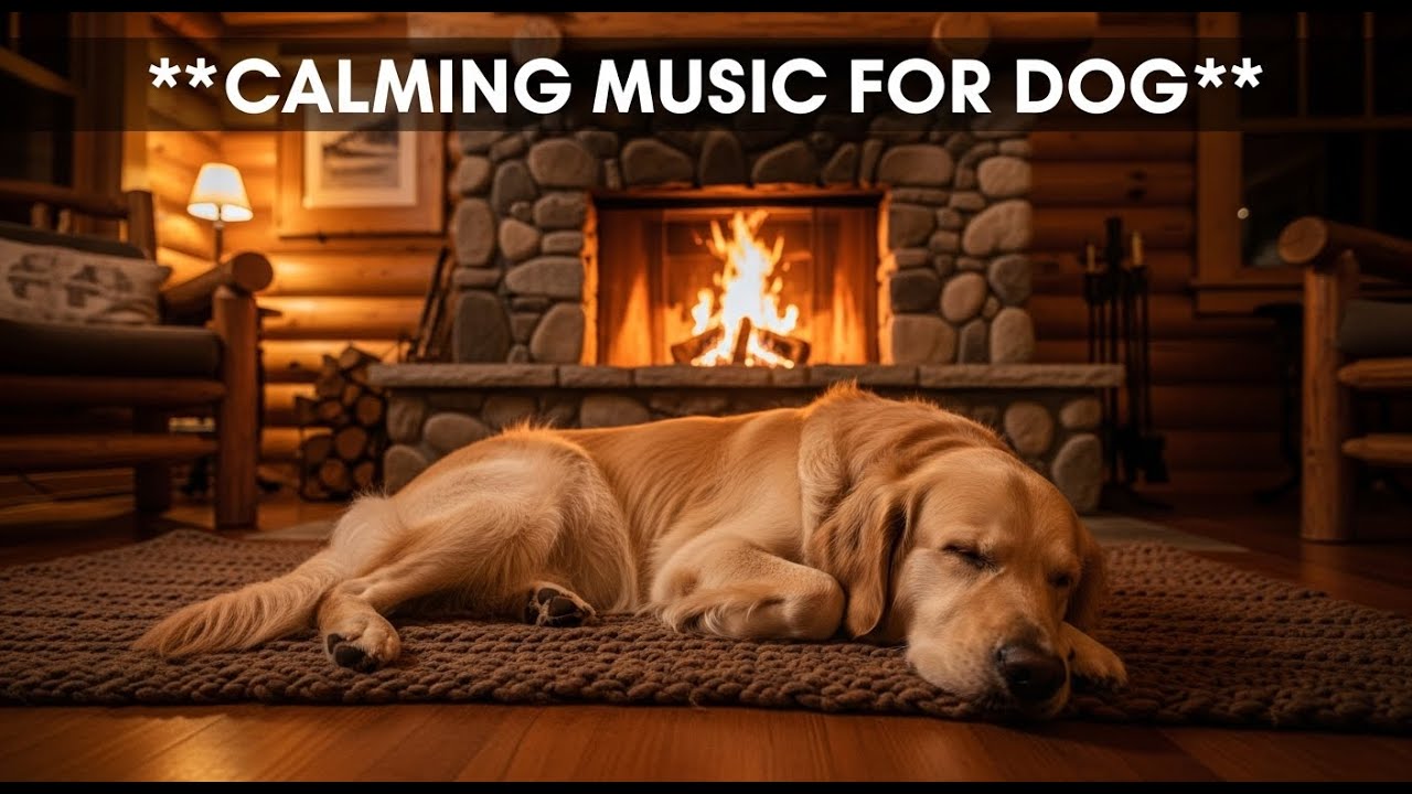 Calming Music for Anxious Dogs : 12 HOURS of Stress Relief & Relaxation for Sleep 😴🐕🐾