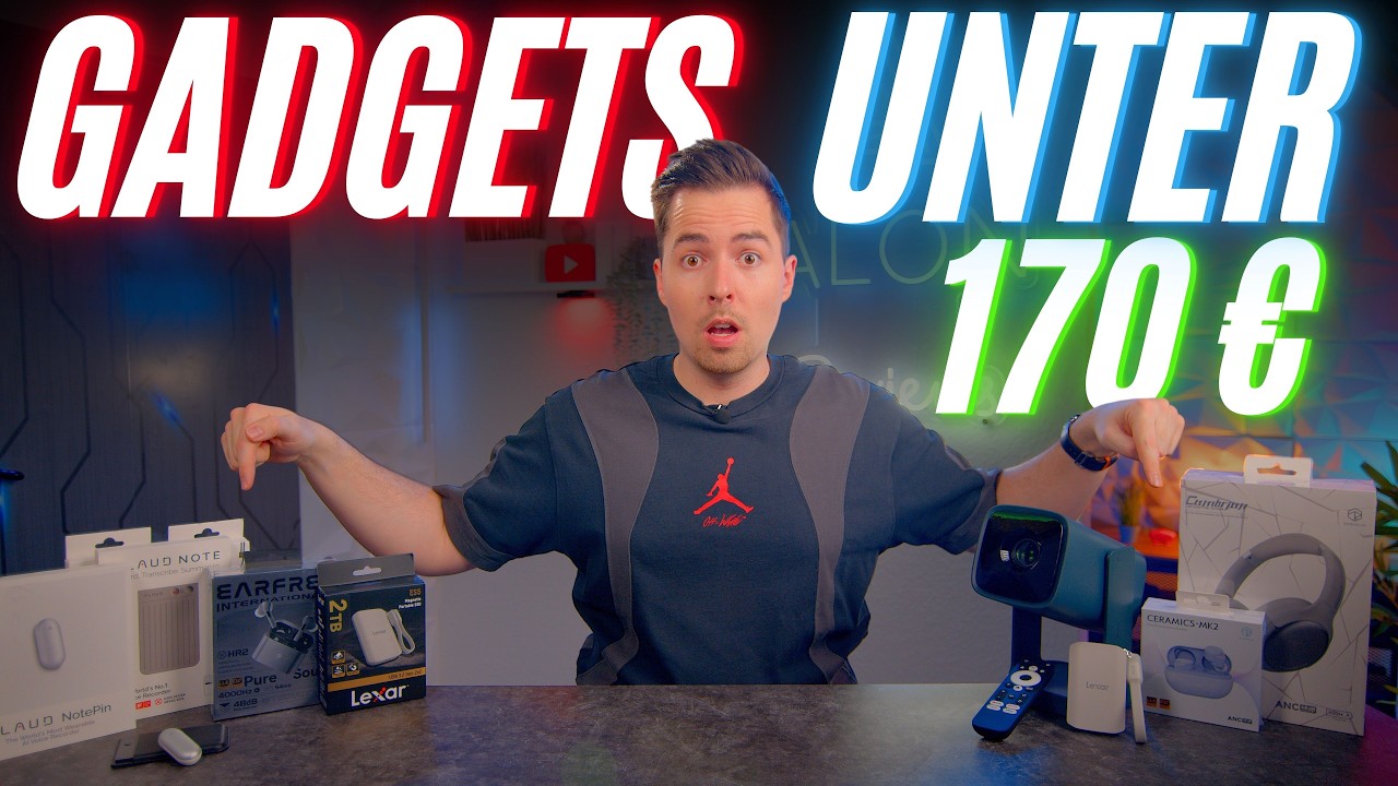 Top Gadgets bis 170€: 6 Empfehlungen + Gewinnspiel